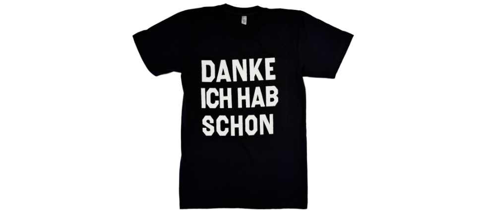  Danke ich hab schon (black) | Unisex, T-Shirt 