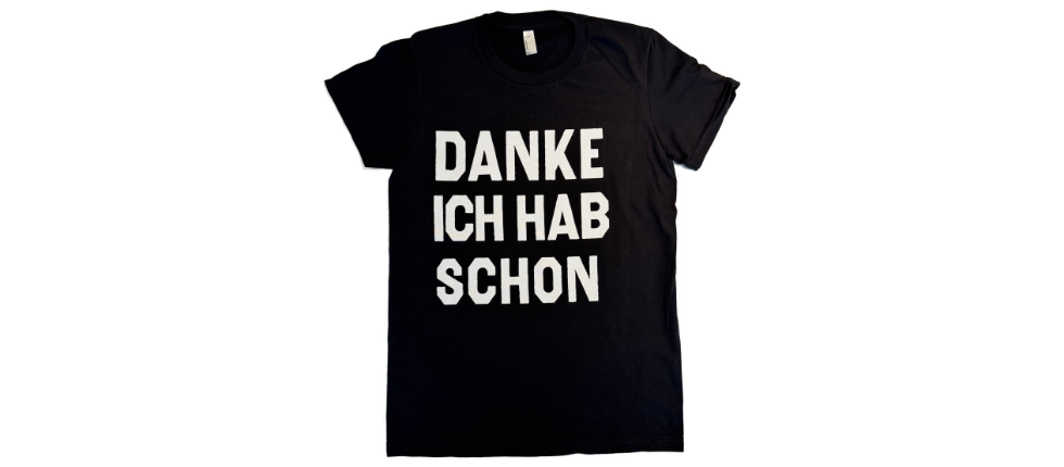  Danke ich hab schon (black) | Girlie, T-Shirt 